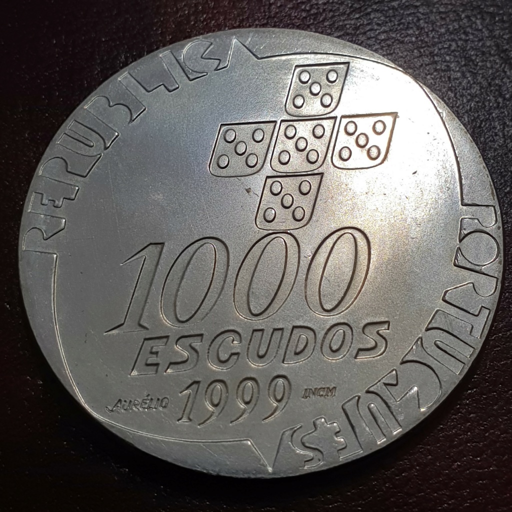 1000$00 de 1999 (25 de Abril / 25 anos) Republica Portuguesa 25abri14