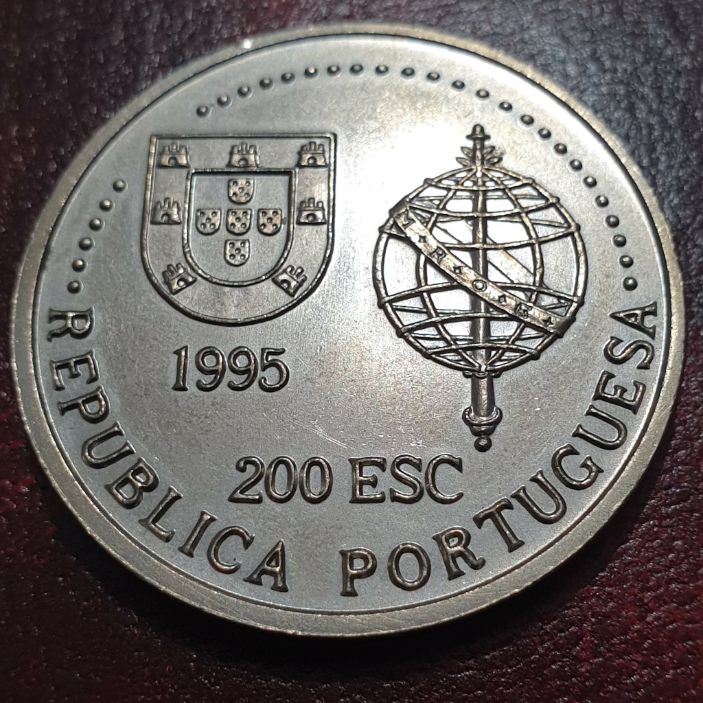 200 escudos de 1995 (Reconhecimento da Austrália) Republica Portuguesa Austra13