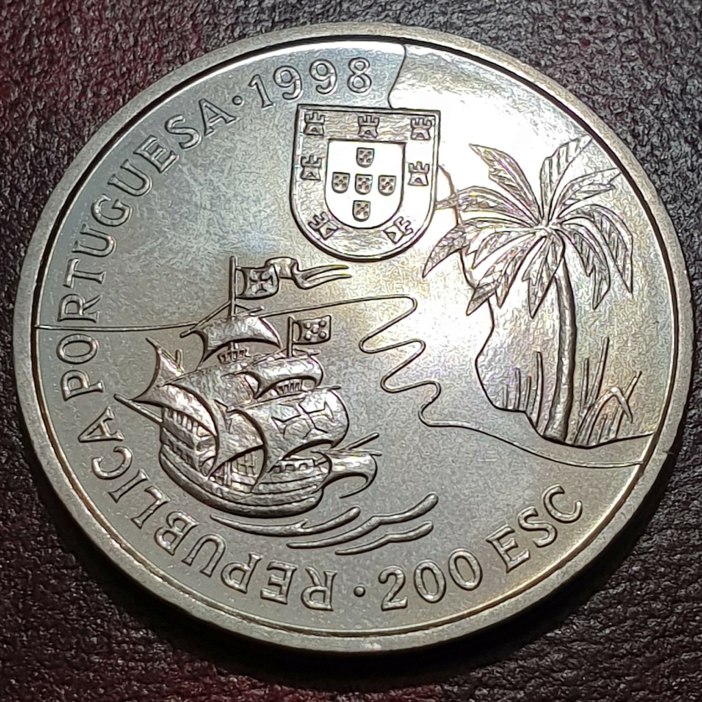 200 Escudos de 1998 (Terra de Natal) Republica Portuguesa Natala10