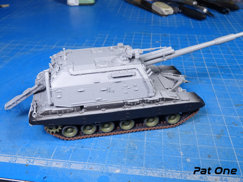 *1/72 MSTA-S Canon automoteur russe de 152 mm  ZVEZDA Dsc00810