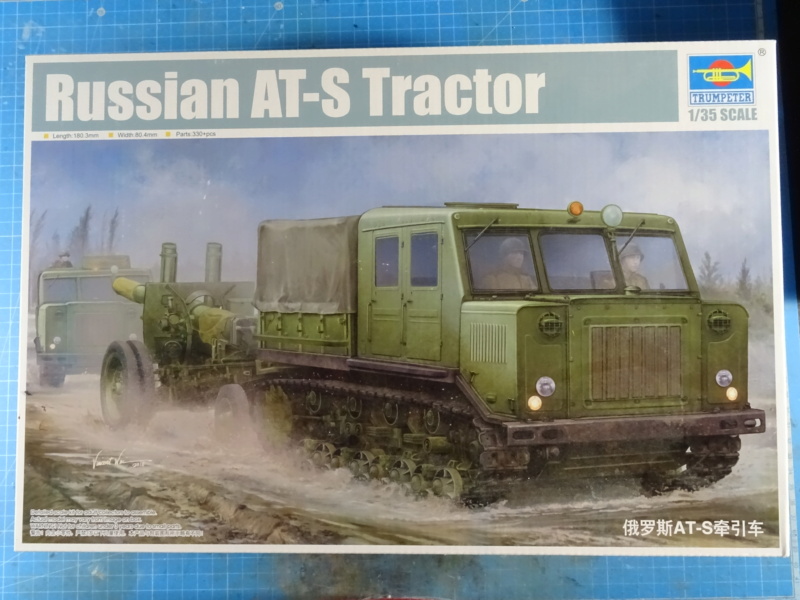 Fil rouge 2022 / CCCP * AT-S Tractor & ML-20 152 mm Howitzer Mofd1937 1/35 ( Trumpeter 09514) *** Terminé en pg 6 Dsc02046