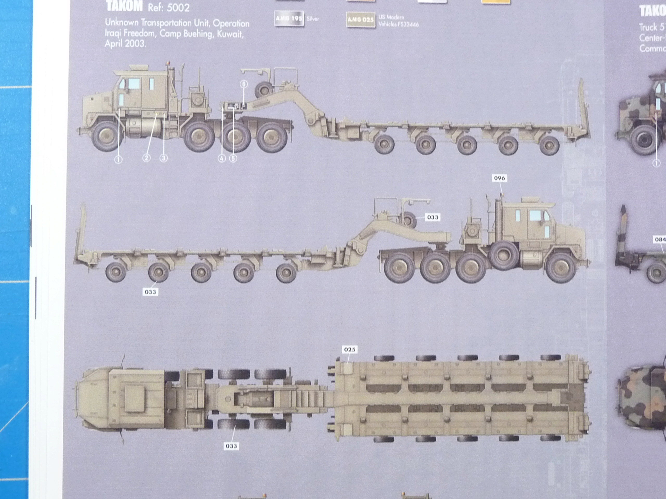 1/72 - M1070 & M1000 W/D9R - TAKOM - OUVRE BOITE P1280754