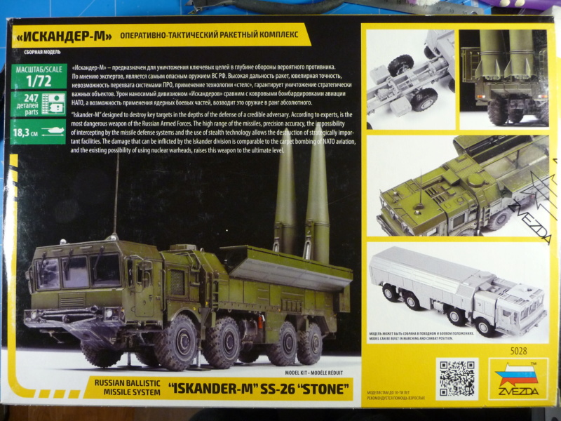 *1/72 Iskander-M "SS-26 Stone"  ZVEZDA P1300919