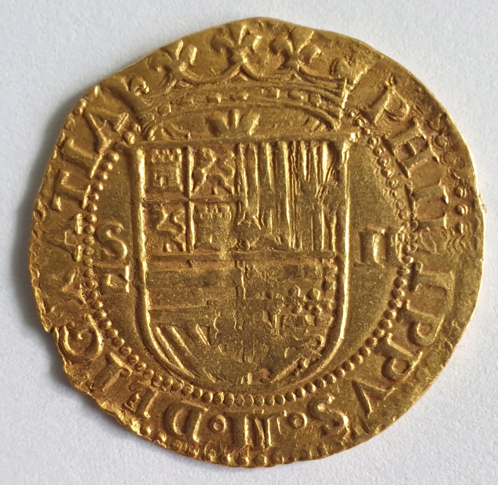 2 Escudos, Felipe II, Sevilla 20201013