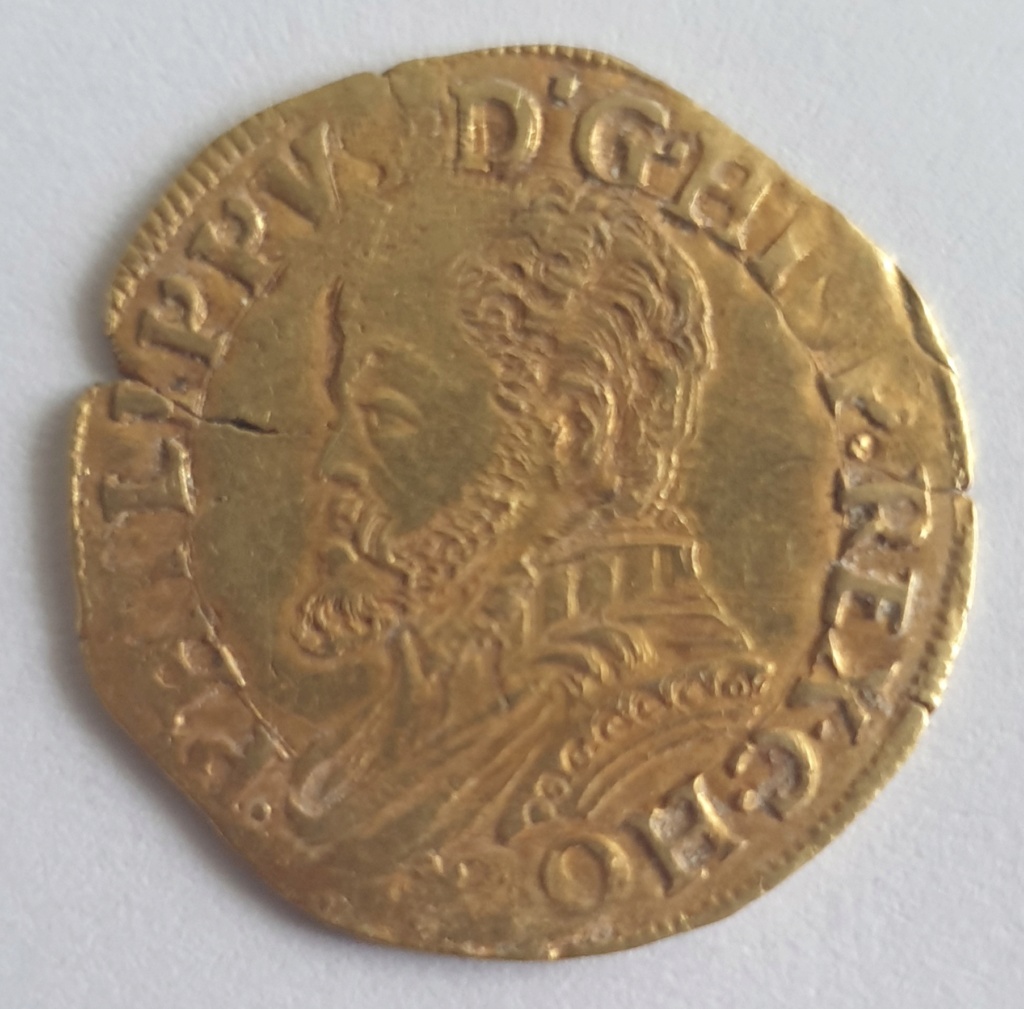 1/2 real s.f. (1560-1562), Felipe II, Dordrecht 20210210