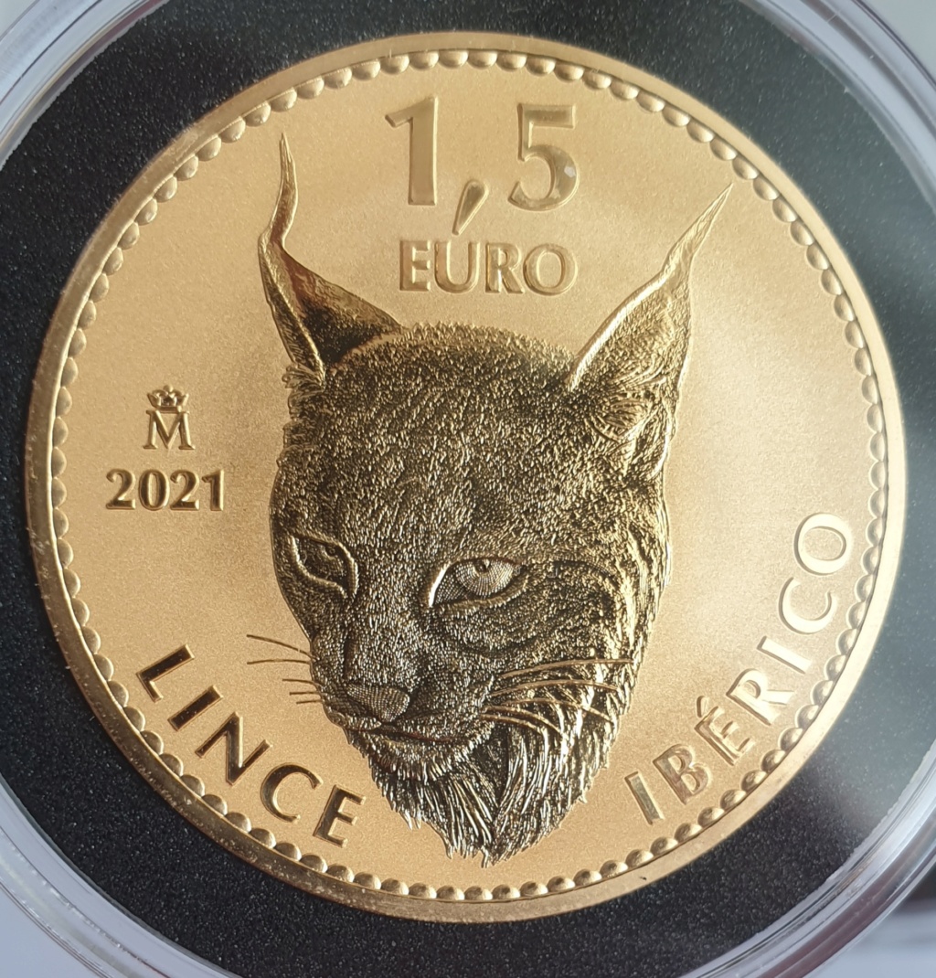Lince: moneda de oro proof inversión FNMT - Página 5 20220113