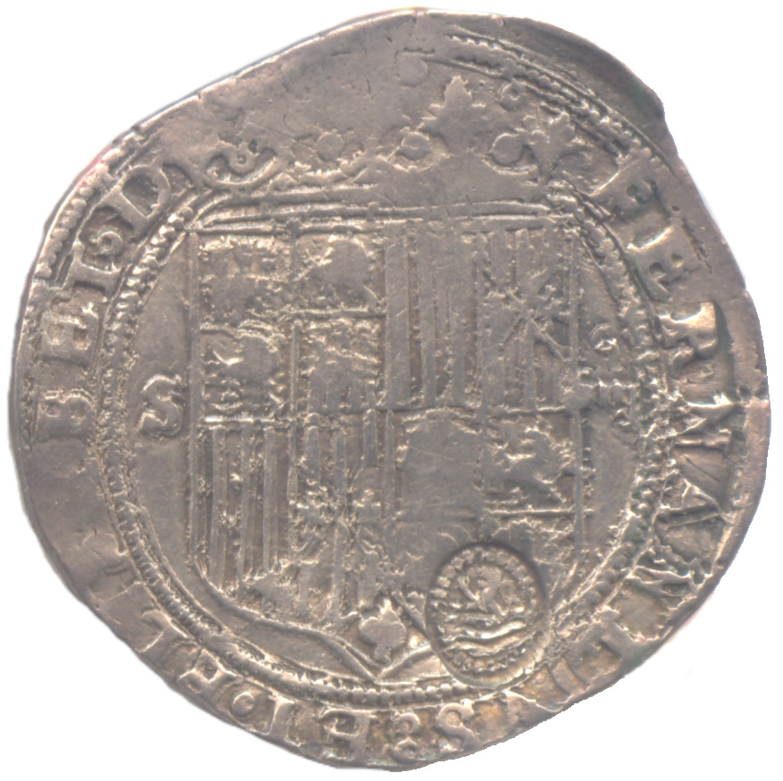 4 Reales acuñados a nombre de los Reyes Católicos con Resello de Zelanda (1530-1566). Sevilla. 4_real11