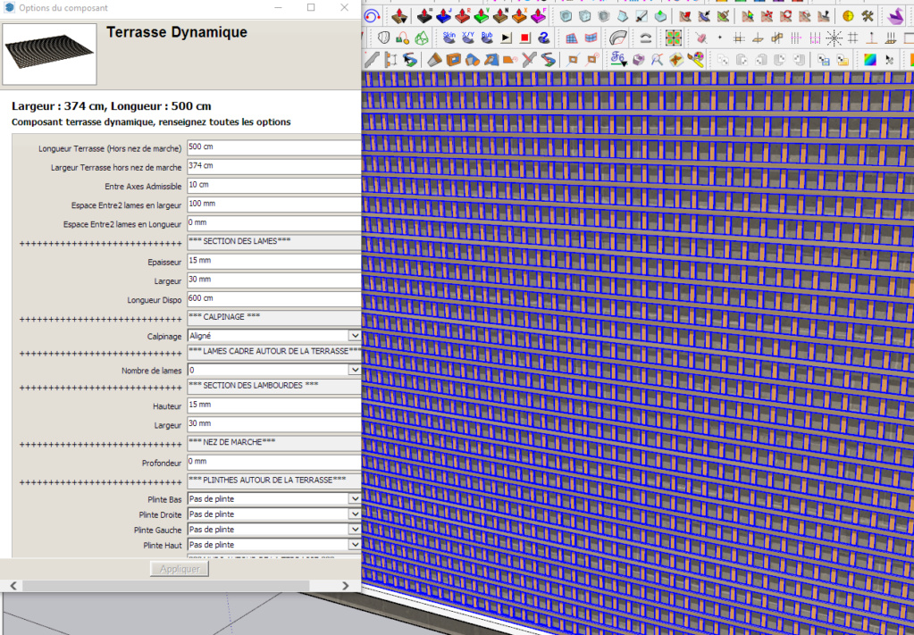 [ CHALLENGES ] Challenge thème :Création de composant dynamique sketchup - Simon Treill13