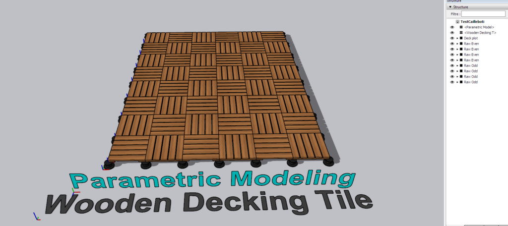 [ SKETCHUP plugins ] Parametric Modeling - Page 6 Wooden12