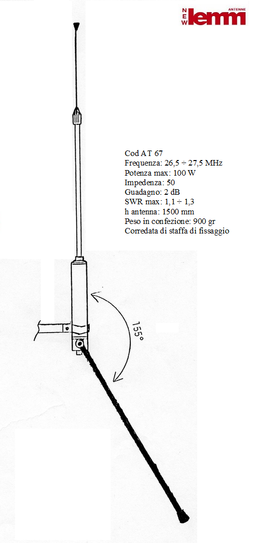 Miniboomelemm (Antenne de balcon) S-l16010