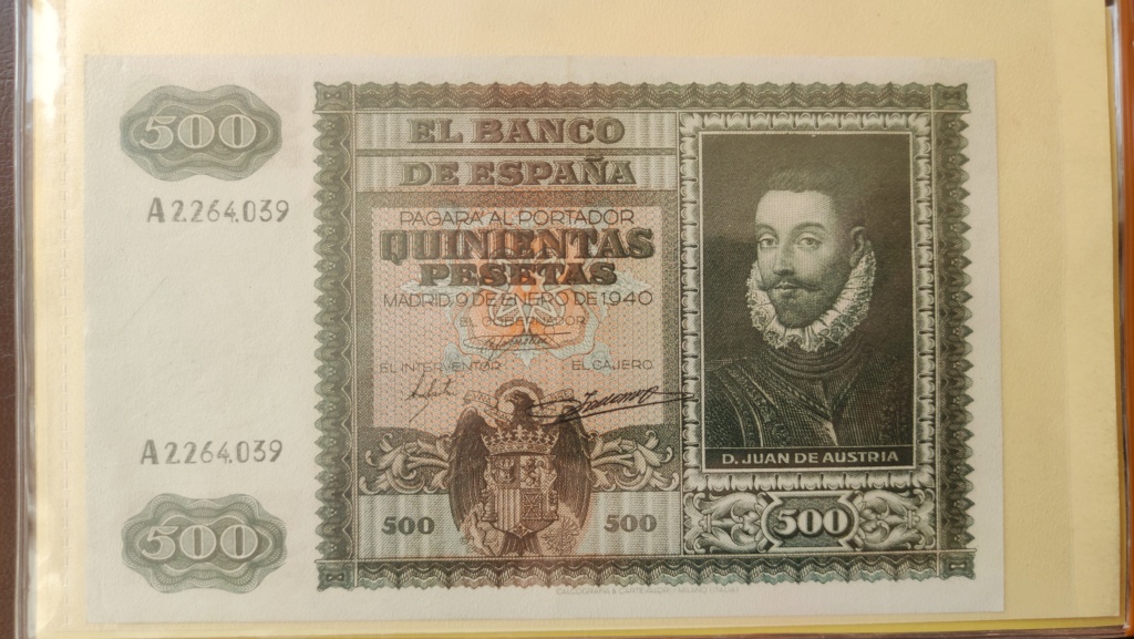 500 pesetas 1940 - Don Juan de Austria Img_2098