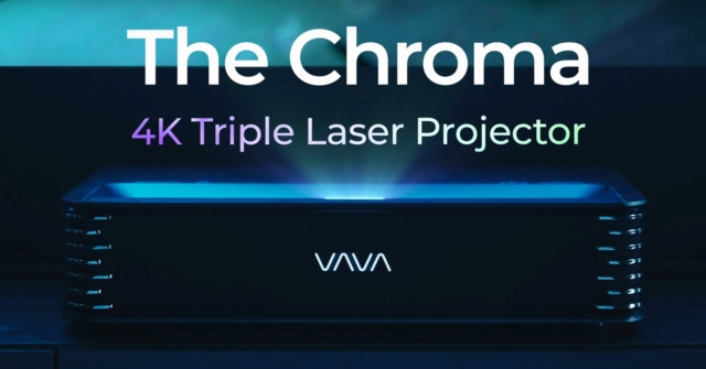 VAVA Chroma 4K HDR UST Triple Laser Projector  Vava13