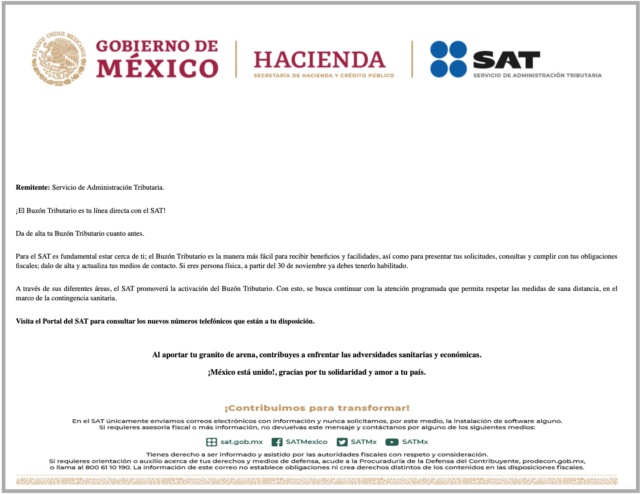 Activar el “Buzón Tributario” del SAT  Tax111