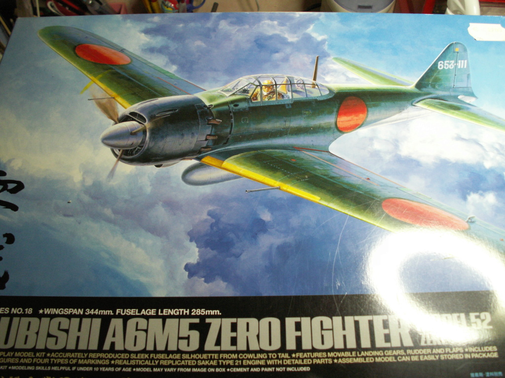 (Le défi..de cricri d'amour )  Mitsubishi A6M5 Zero fighter Tamiya 1:32 Pict0349