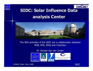 Prévisions de l’Activité Solaire Infos du SIDC-ON-RWC BELGIUM du 23/03/2021 à 12h30 UTC Sidc-318