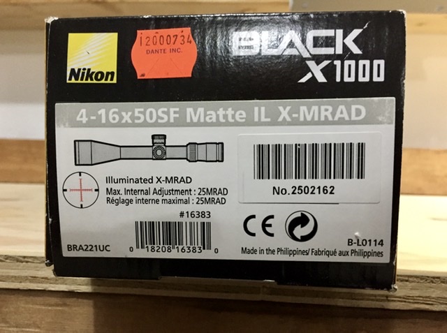 Nikon Black X1000 4x16 Ae8ec010