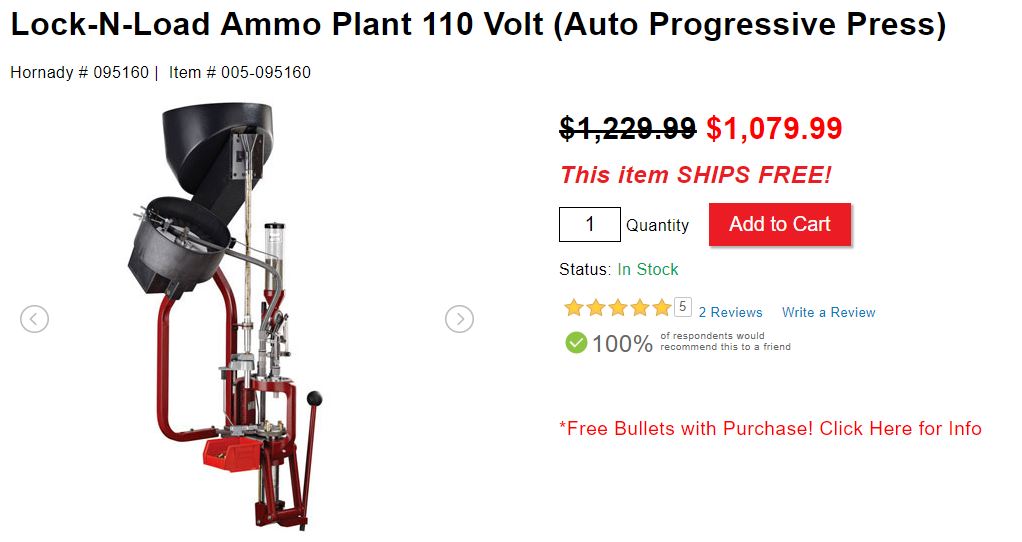 Hornady LNL Ammo Plant Lnl_ap10