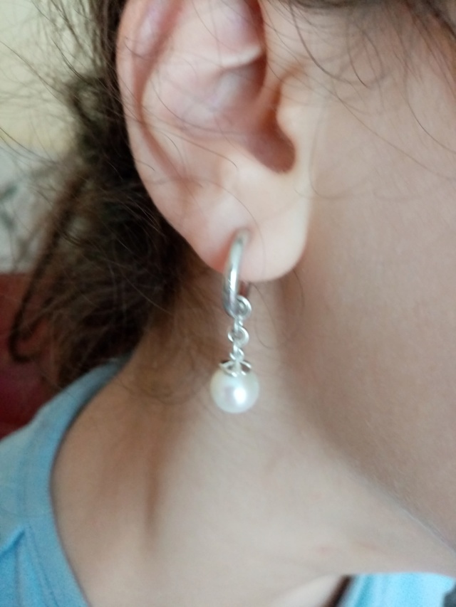 boucles d'oreilles en argent avec perles de culture d'eau douce blanche 9mm Img_2100