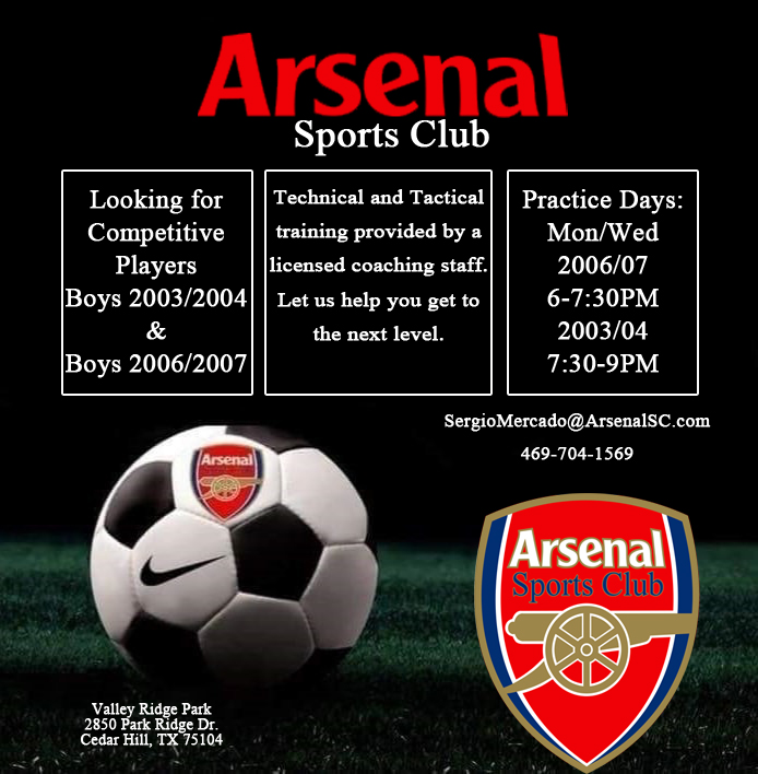 Arsenal SC - Open Practice Ae9ce910