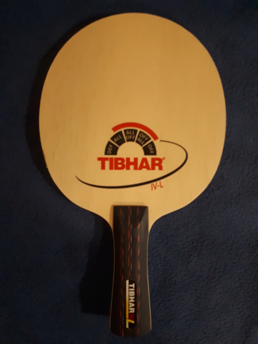 Tibhar IV L, concave, neuf, jamais joué, léger 83g, 22€ fdpi 20220116