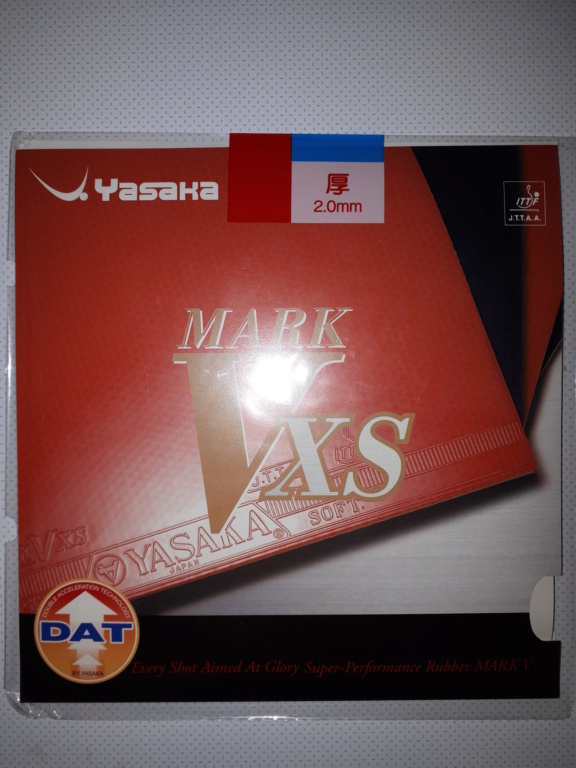 Yasaka Mark V xs rouge 2.0mm état neuf  20240319