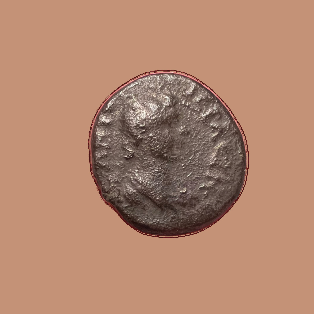 AE16 semi autónomo de Tiberiopolis. TIBEPIOΠOΛEITΩN. Apolo a izq. 9b3c5010