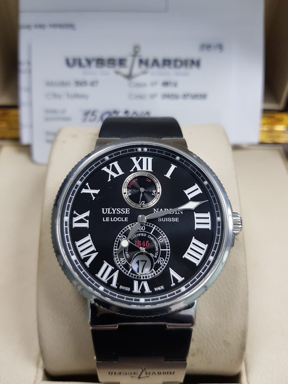 Présentation Ulysse Nardin Classico Manufacture - Page 2 410