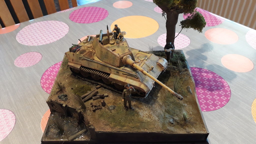 enfin un diorama pour mon tigre II 20200319