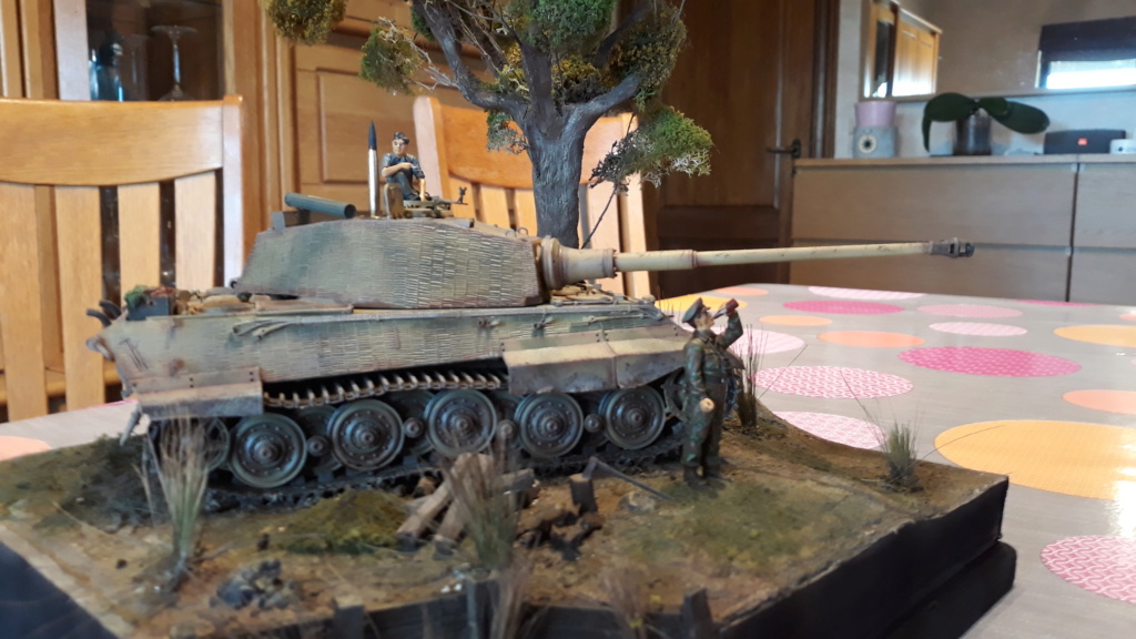 enfin un diorama pour mon tigre II 20200325