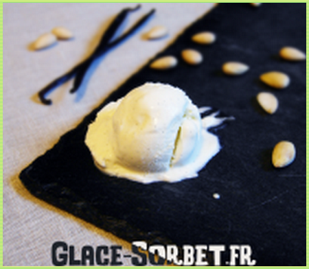 Glace au mascarpone, sirop d’orgeat et vanille Glace-10