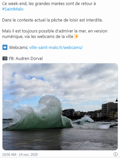 Météo : alerte aux fortes vagues dans 5 départements, vent fort dans le nord de la France Glhlmh10