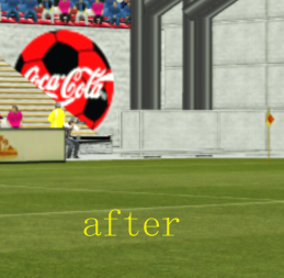 Fix the stadium turf which converted from pes6 Kk10