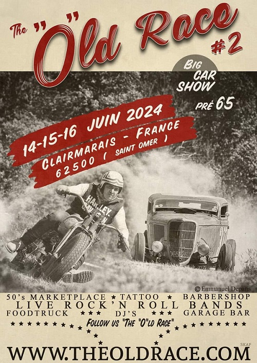 THE OLD RACE # 2 - BIG CAR SHOW Pré 1965 Les 14-15-16 juin 2024 à CLAIRMARAIS (62)  42555010