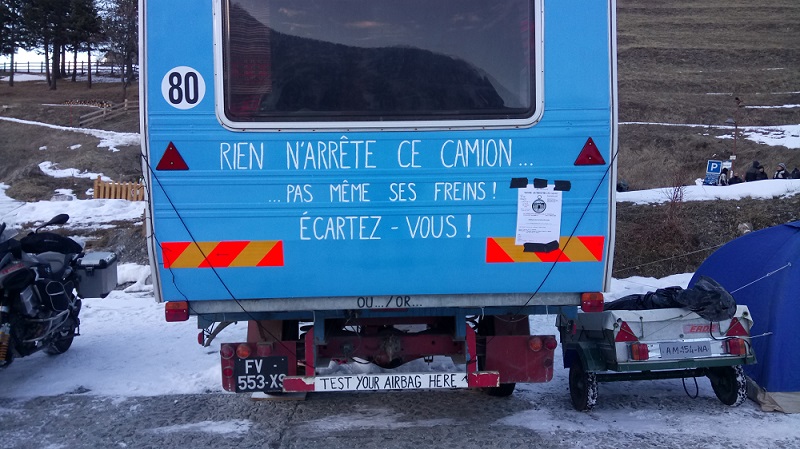 hivernale moto : vers les Marmottes de Saint-Véran Hivern10