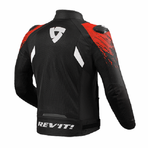 BLOUSON QUANTUM 2 AIR REV'IT NOIR / ROUGE / BLANC Shoppi26