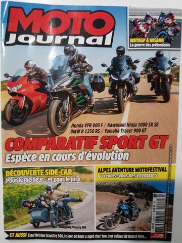 Comparo sport GT Moto Journal
