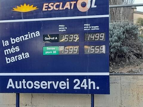 Le prix de l'essence.