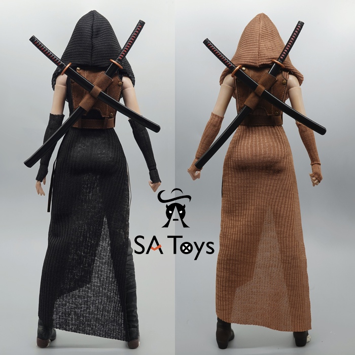 NEW PRODUCT: SA Toys 1/6 Apocalyptic Dune Palace Assassin Dress [Black/Earth Color] 15140910