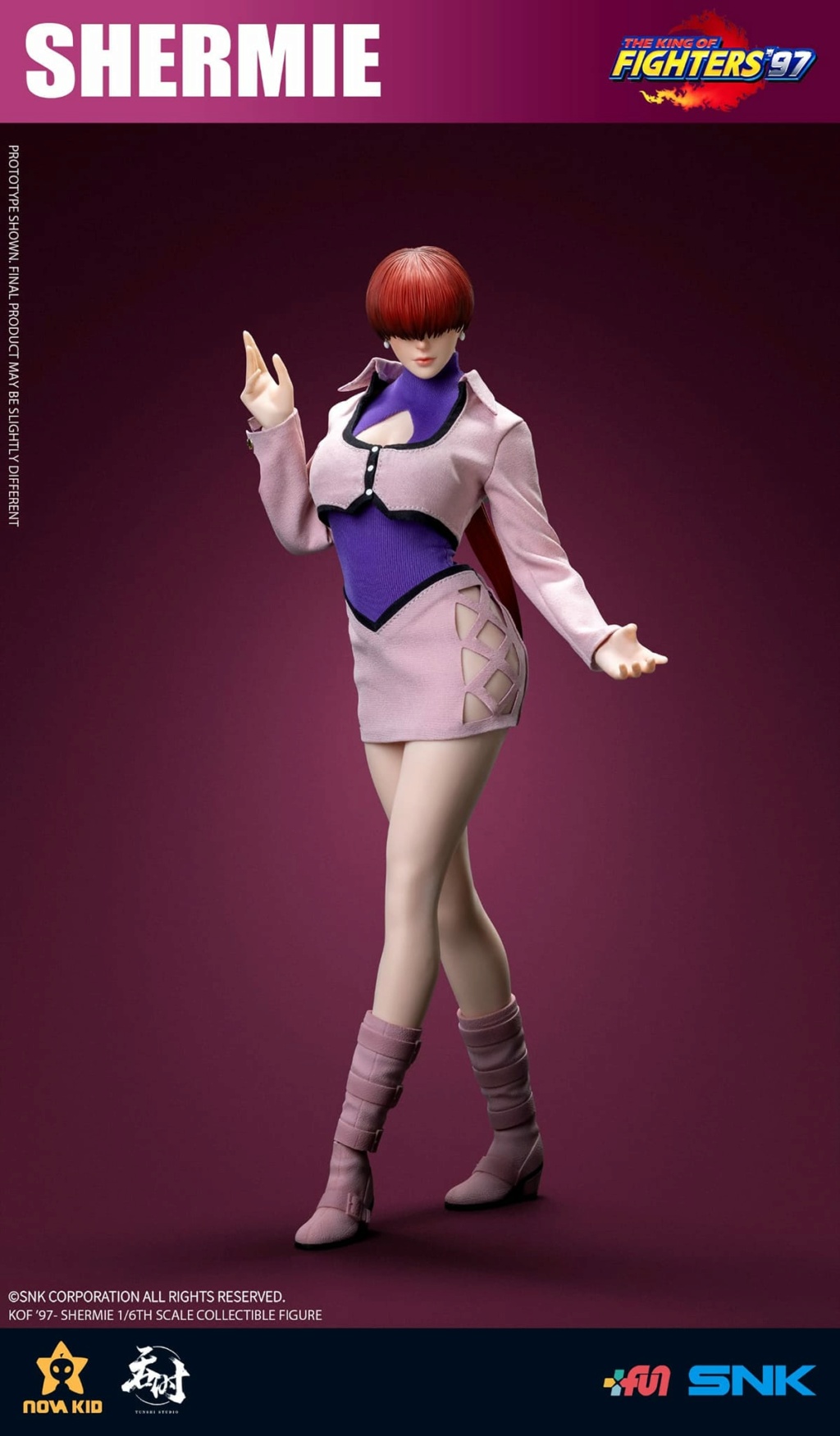 NEW PRODUCT: Tunshi Studios The King of Fighters '97 Shermi 1/6 figure TS-XZZ-007 44042510