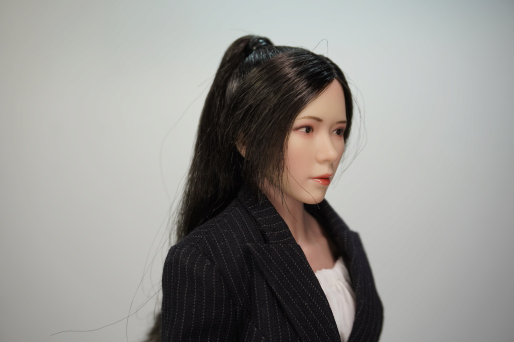 NEW PRODUCT: SUPER DUCK 1/6 SDH034 Female Head Sculpture - A B C Three models Dsc00515