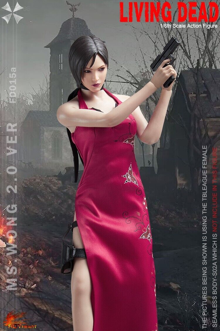 NEW PRODUCT: Hot Heart FD015 1/6 Scale Ms Wong Costume set 2.0 (Standard & Deluxe) S-l16018
