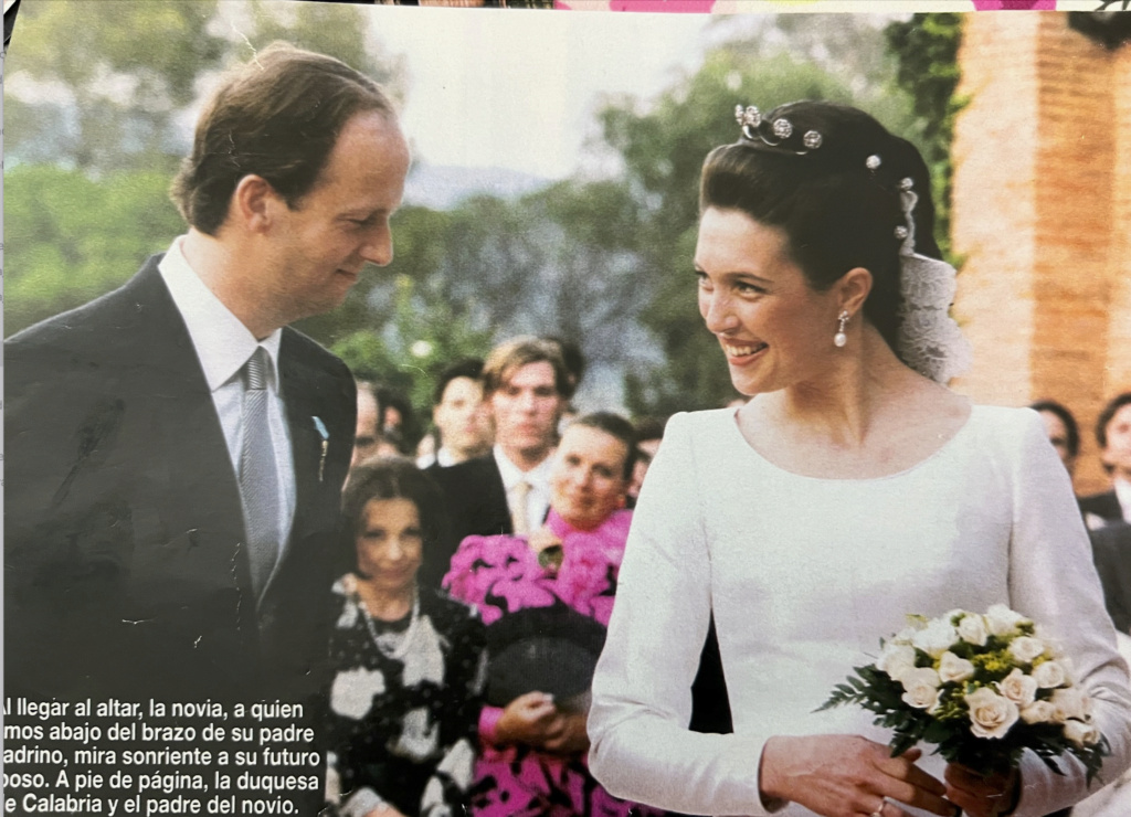 Boda de las Princesas María de Borbón 2 Sicilias y Orléans con Simeon de Austria Capt2367