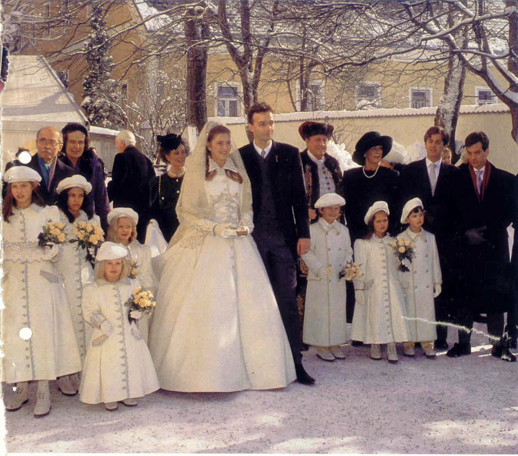 Boda de Karl de Austria con  Francesca Thyssen  Family13