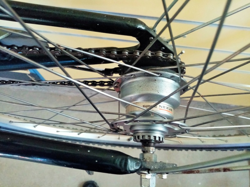 vélo de ville PEUGEOT 1999"outdoor" en SHIMANO nexus 4 00416