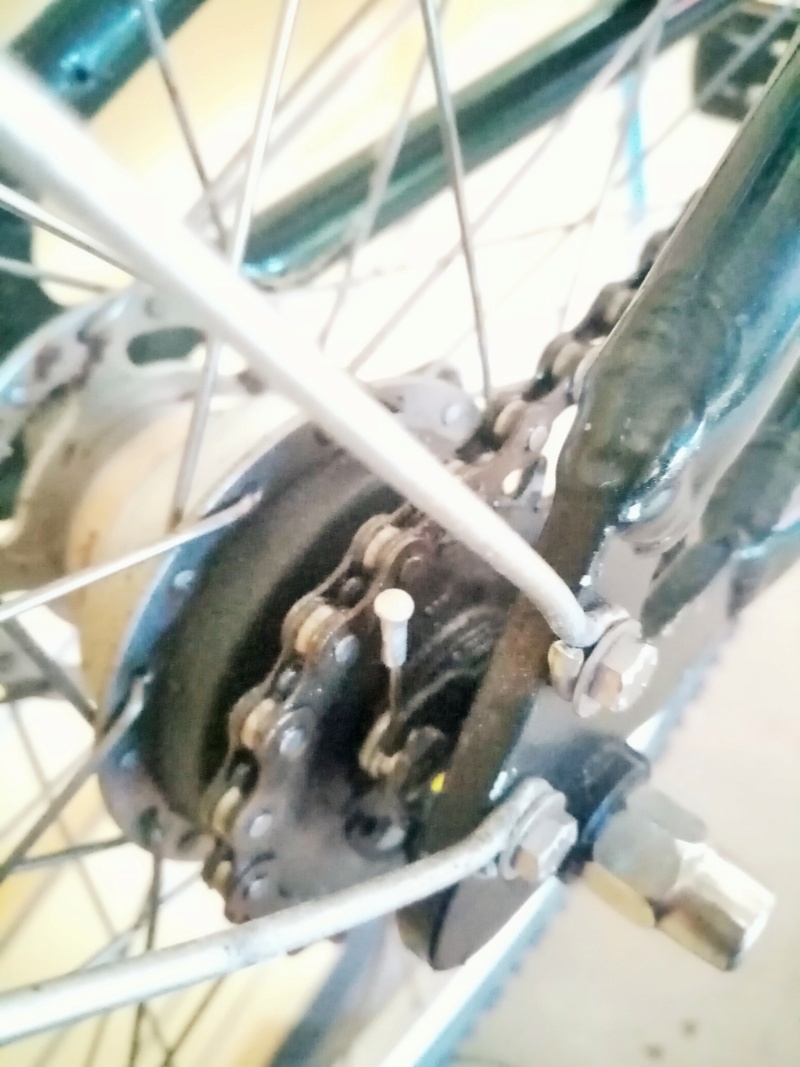 vélo de ville PEUGEOT 1999"outdoor" en SHIMANO nexus 4 00713
