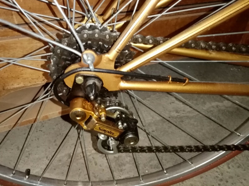 vélo dame PEUGEOT PR 65 LADY doré de 1978-79 neuf 01018