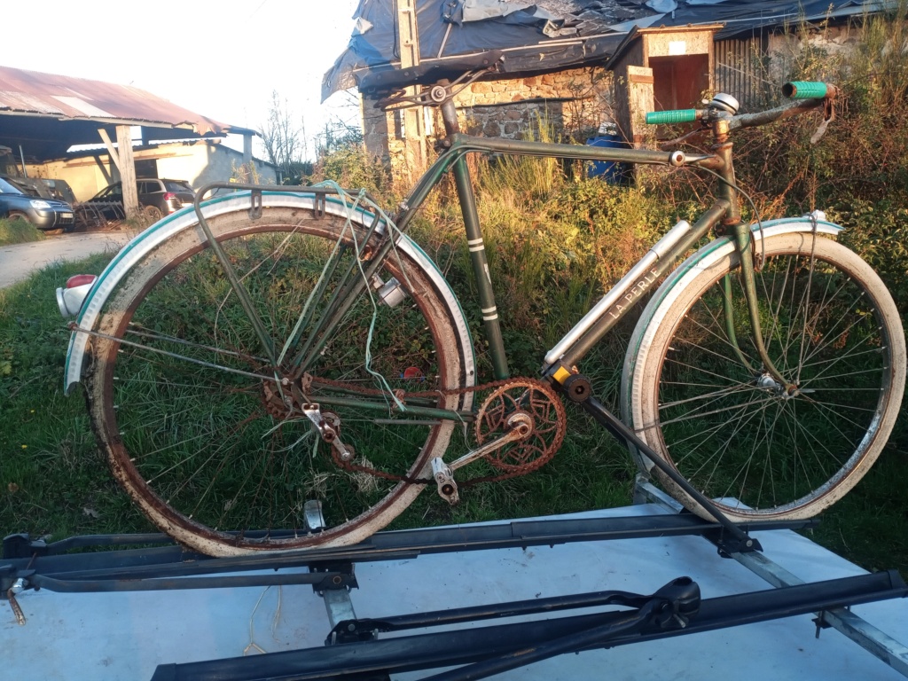 Vélo LAPERLE dame (origine 50/55 et modifié vers 1968) 0244510