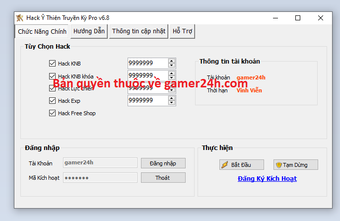 truyền - Hack Ỷ Thiên Truyền Kỳ miễn phí Ythien10