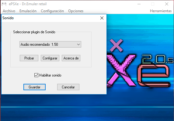 Emulador PSX PSONE EPSXe 2.0.5 100% funcional probado para pc de escritorio Sin-tz13