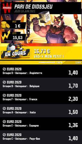 Euro Foot 2020/21 Wina10